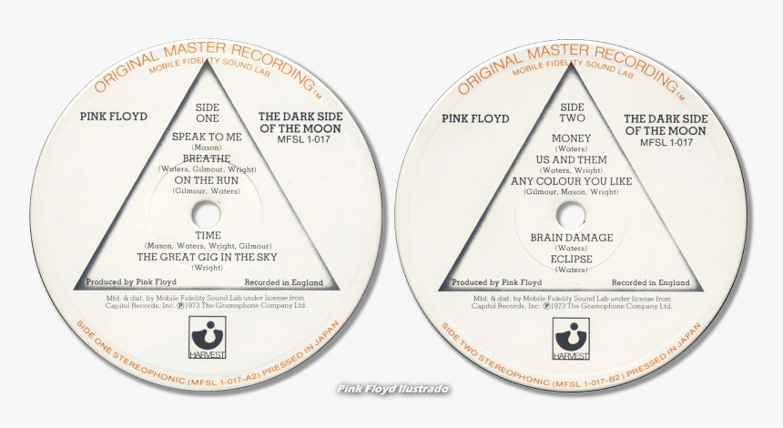 Transparent Dark Side Of The Moon Png - Pink Floyd Dark Side Of The Moon Original Master Recording, Png Download