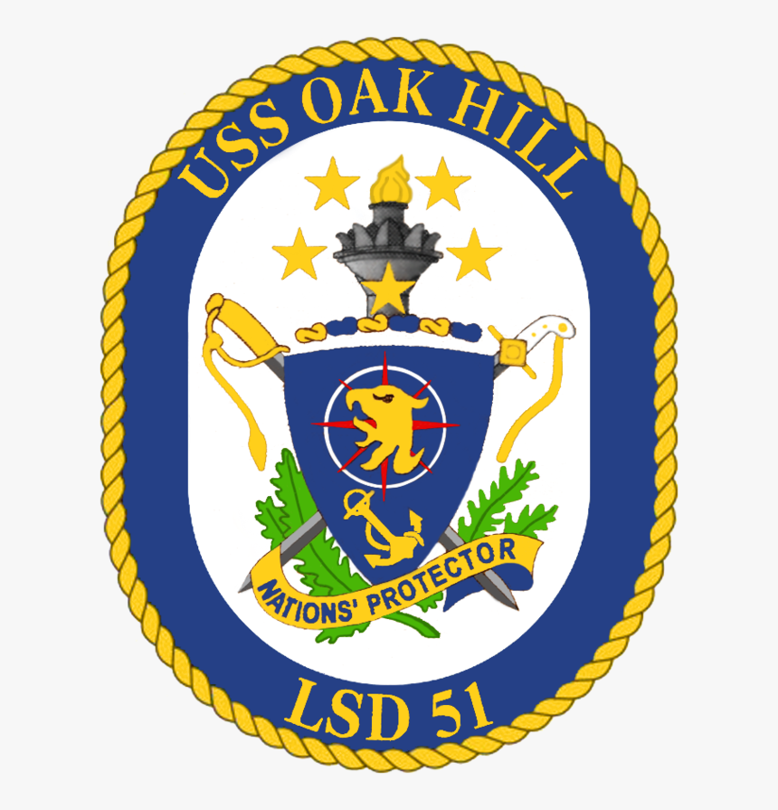 Uss Oak Hill Logo, HD Png Download