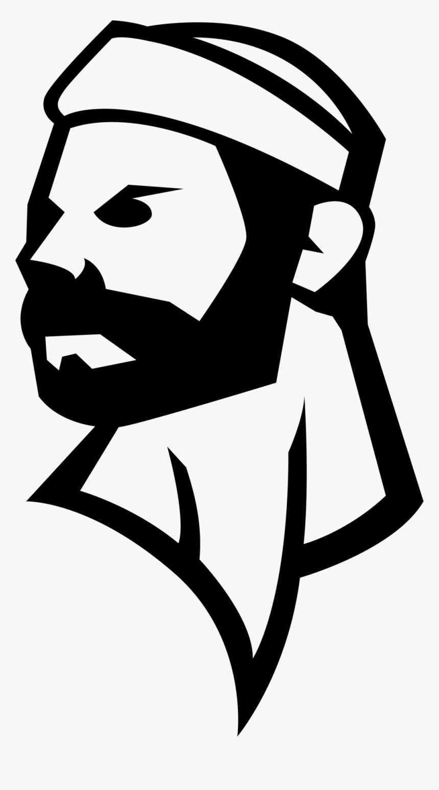 Lumberjacks Head Bw, HD Png Download