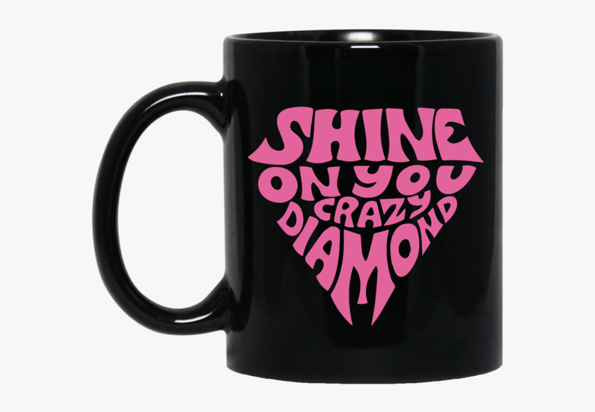 Pink Floyd Shine On You Crazy Diamond Mug - Grandma Shark Mug, HD Png Download