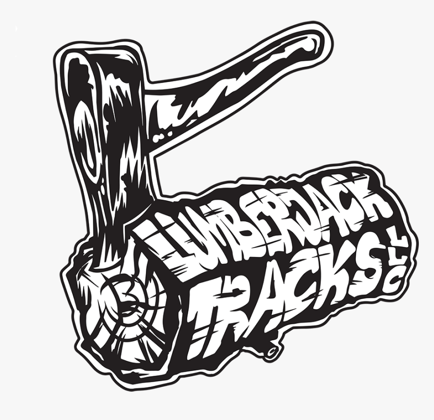Lumberjack Tracks Music - Drawing, HD Png Download
