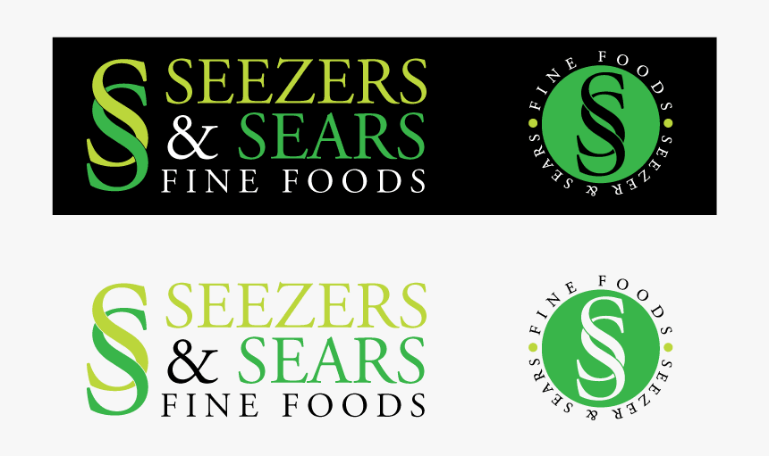 Seezers And Sears Logo Web - Fitz And Co, HD Png Download