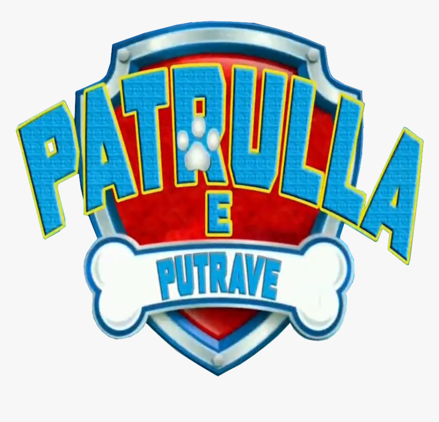 Patrulla E Putrave Logo Paw Patrol Albanian - Paw Patrol Logo Png Hd, Transparent Png