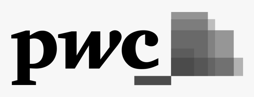 Pwc Logo Black And White, HD Png Download