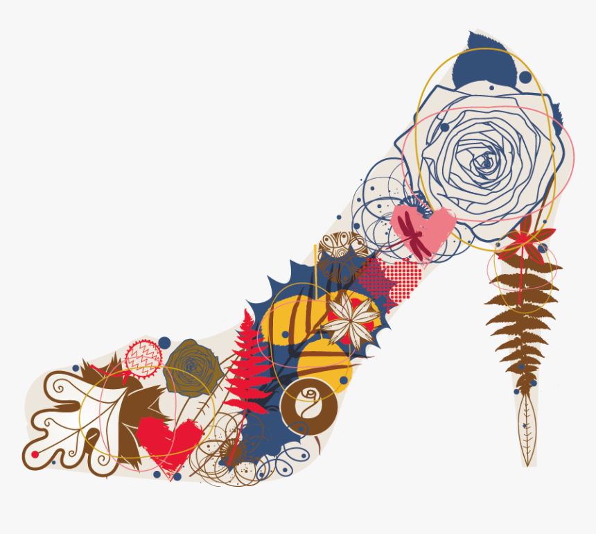 Slipper Slip On Shoe High Heeled Footwear Louis Vuitton - Heels Vector, HD Png Download