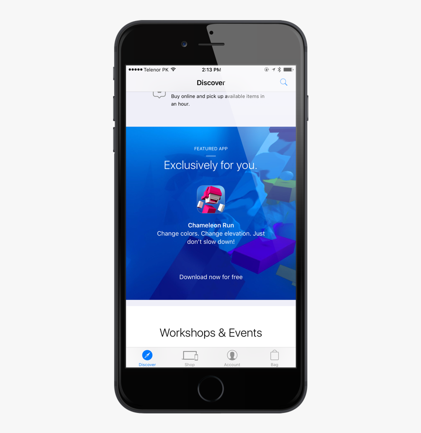 Chameleon Run - Apple Store Download App Screen, HD Png Download