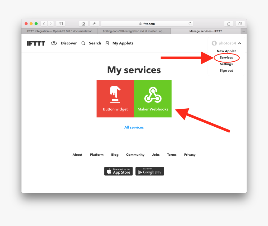 Ifttt Services Account Ifttt Schedules, HD Png Download , Transparent