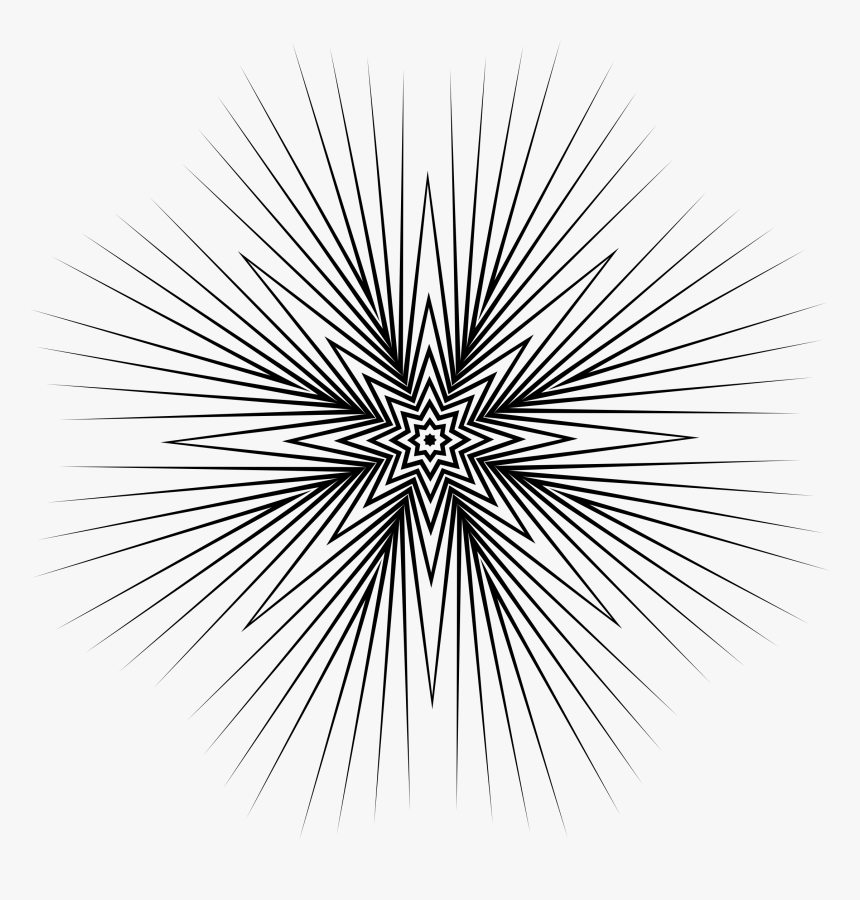 Radioactive Star Clip Arts - Circle, HD Png Download