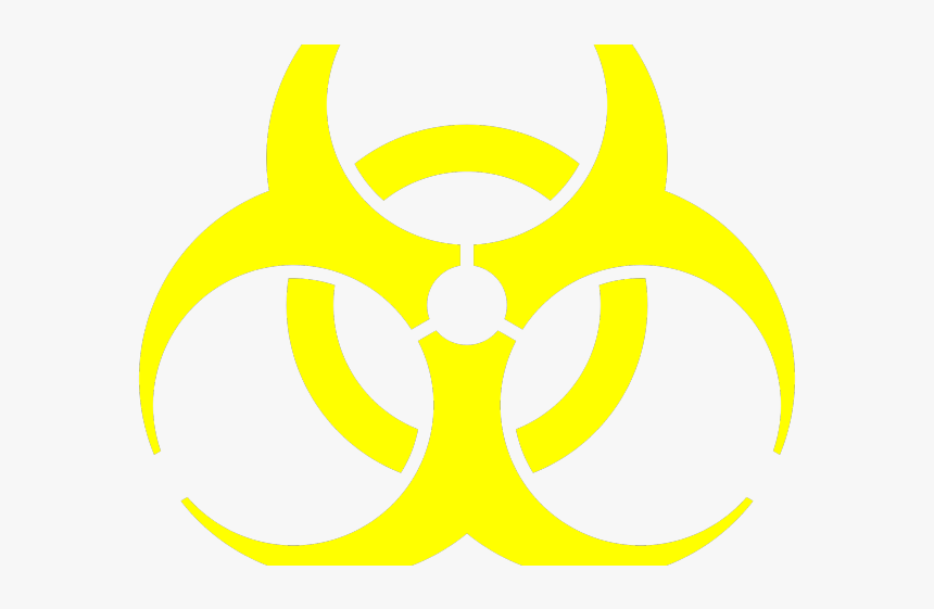 White Biohazard Symbol, HD Png Download