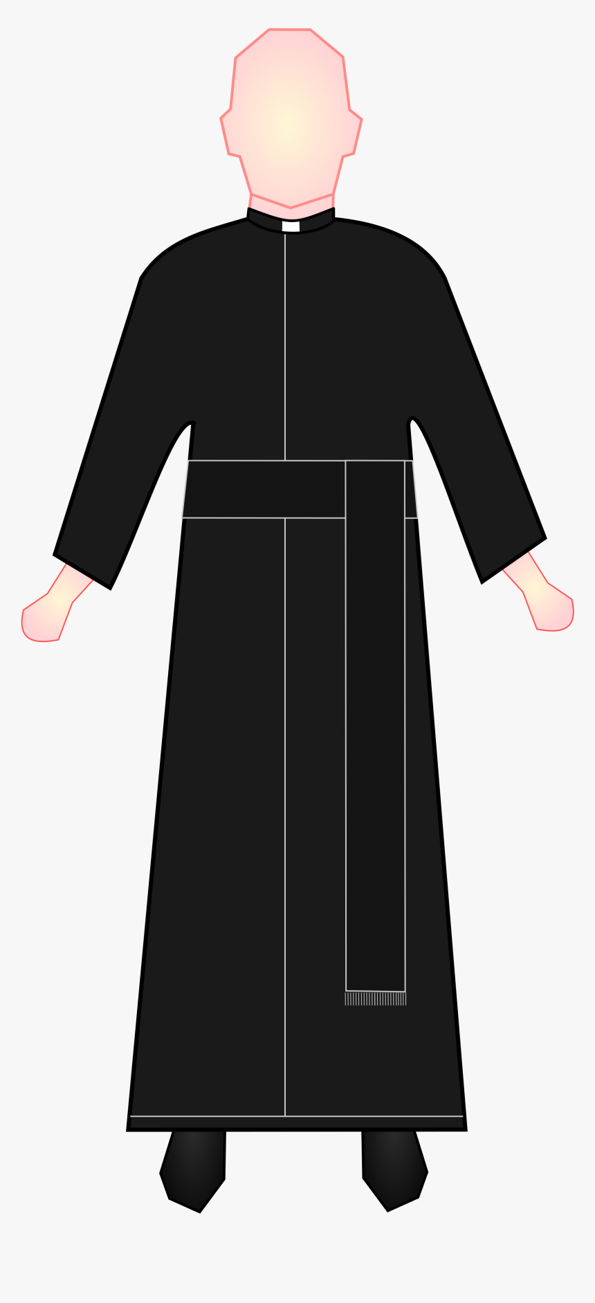 Abito Priest Clipart , Png Download - Cassock Clipart, Transparent Png