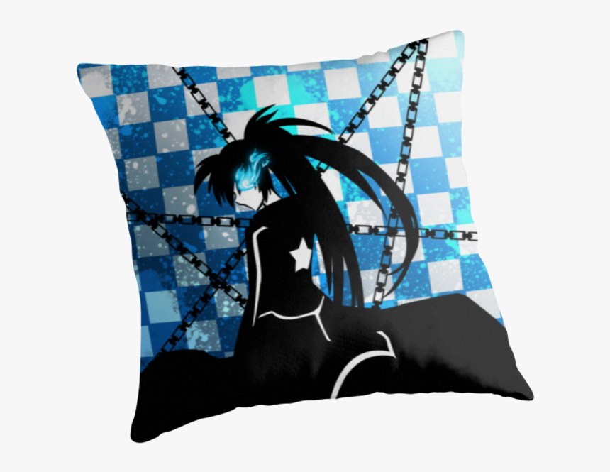 Transparent Anime Body Pillow Png - Black Rock Shooter, Png Download