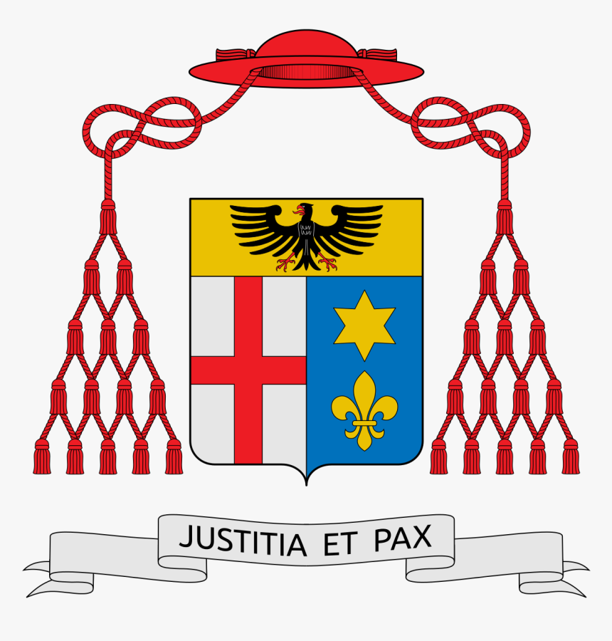 Heraldry Ecclesiastical Of Almo Arms Capranica Priest - Cardinal Coat Of Arms Template, HD Png Download
