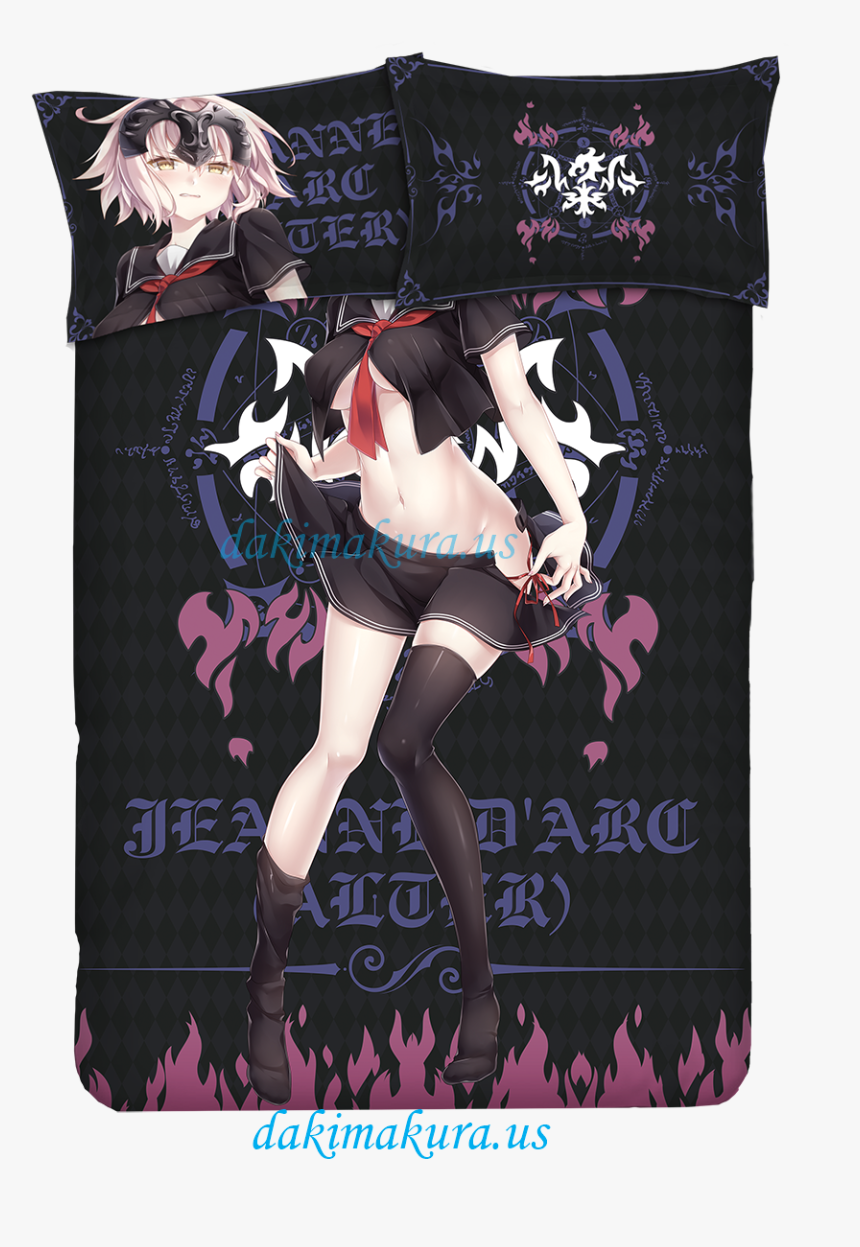 Jeanne D Arc-fate Grand Order Anime 4 Pieces Bedding - Bed Sheet, HD Png Download