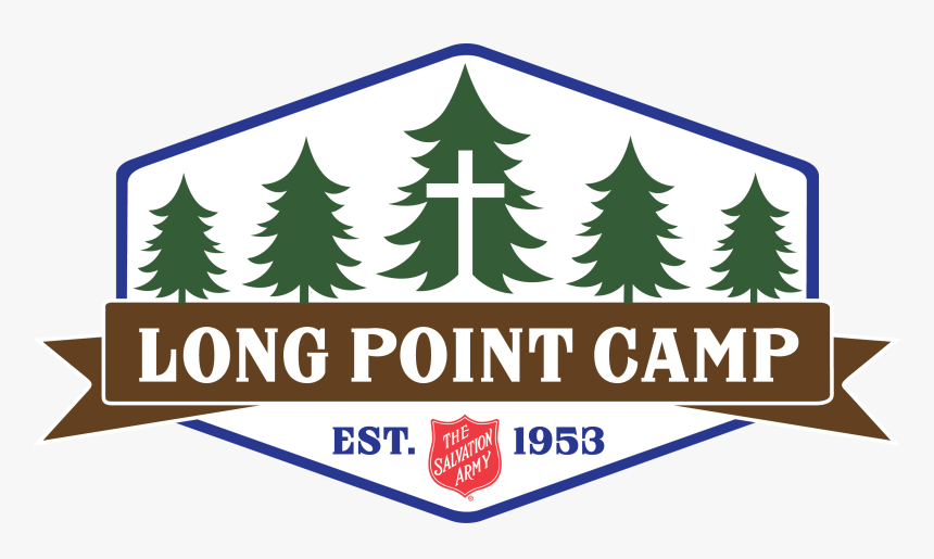 Long Point Camp 2018 Logo Final White Diamond, HD Png Download