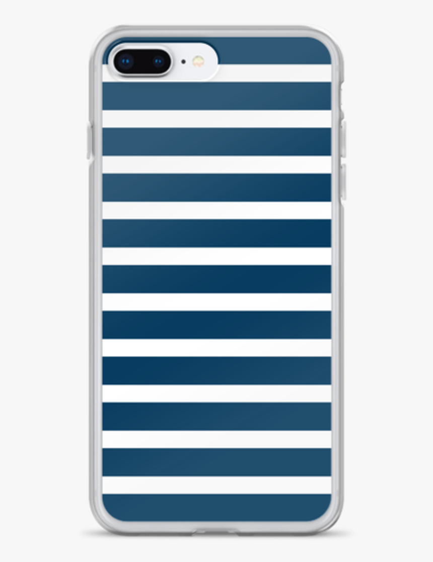 Navy And White Stripes Iphone Case, HD Png Download