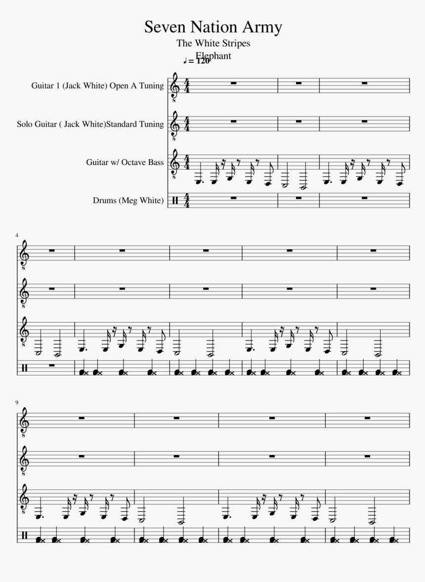 Seven Nation Army Slide, Image, HD Png Download