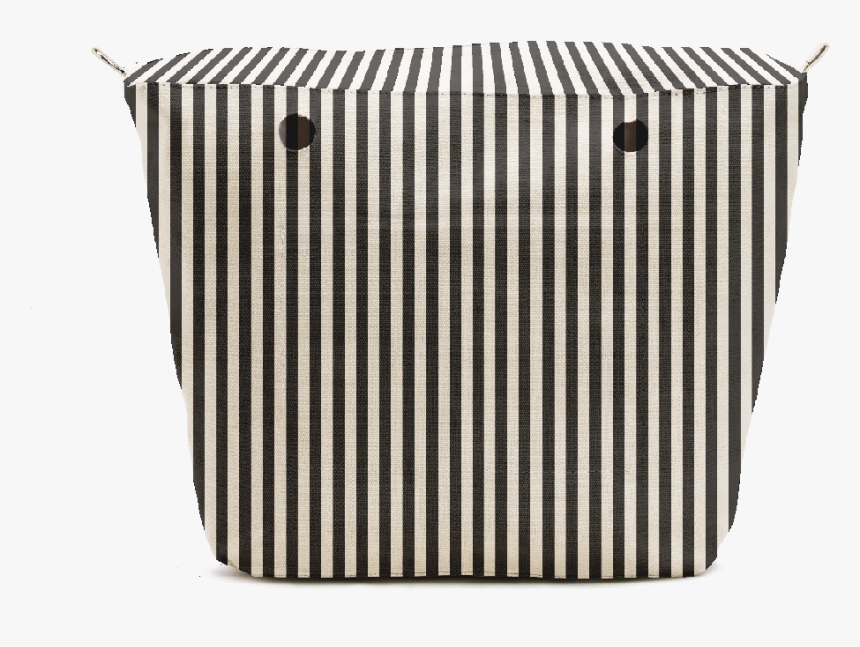Ime & Soda Inner Bag Black & White Stripes Pattern, HD Png Download