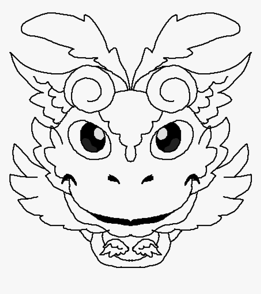 Dragon Head Png, Transparent Png