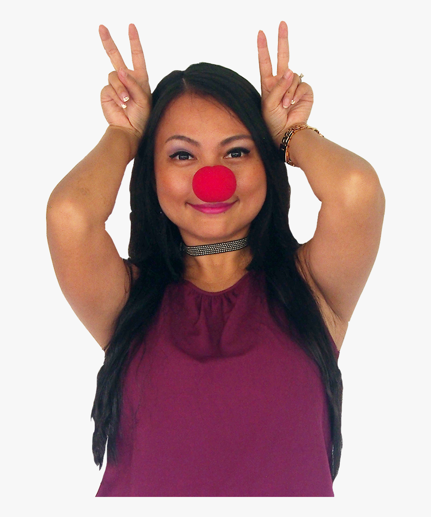 Red Nose Png, Transparent Png
