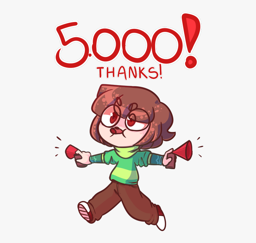 Thanks Red Facial Expression Text Nose Cartoon Clip, HD Png Download