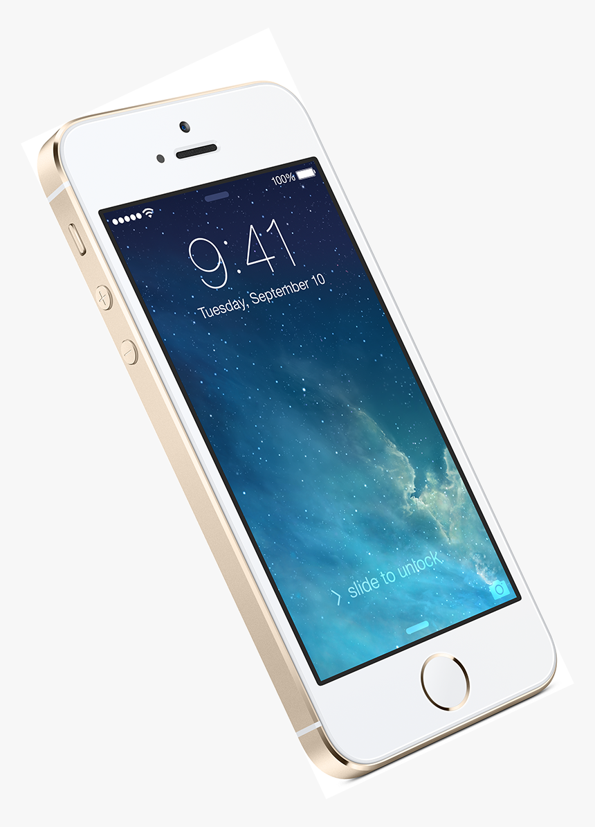 Iphone5s-gold, HD Png Download