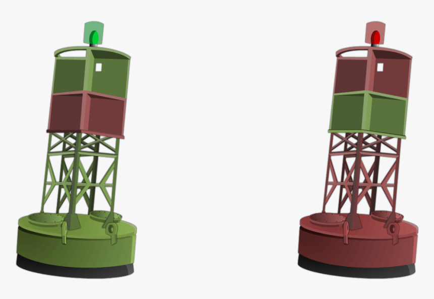 Types Of Buoys And Markers And What They Mean, HD Png Download