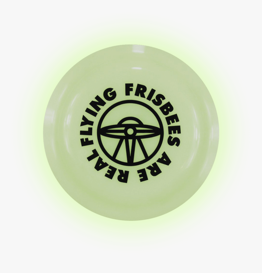 9” Glow In The Dark Ufo Frisbee, HD Png Download