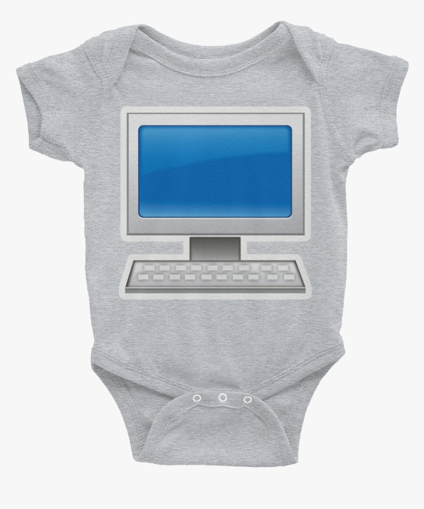 Emoji Baby Short Sleeve One Piece, HD Png Download