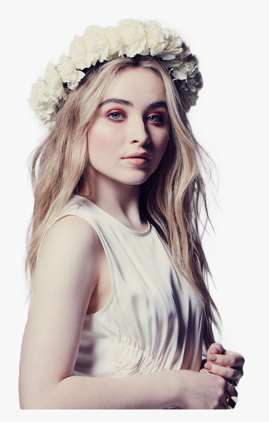 Sabrinacarpenter White, Bright, Cute, Sweet, Flower, HD Png Download