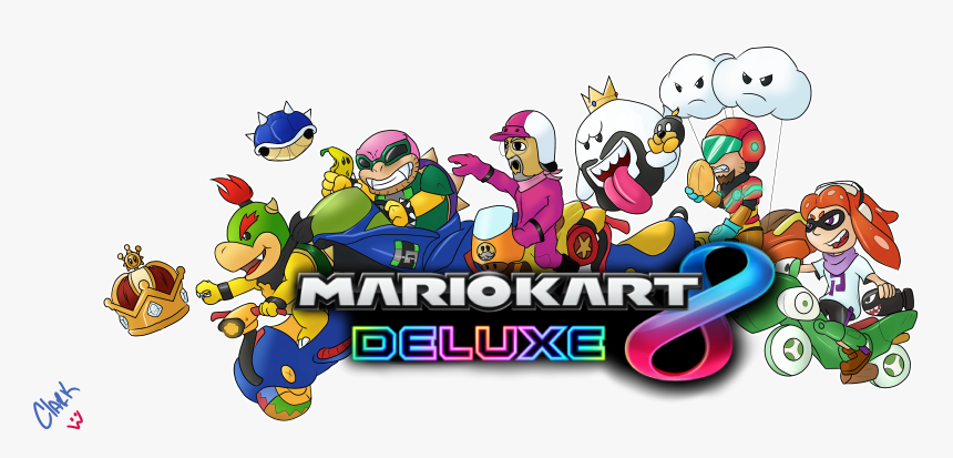 Mario Kart 8 Deluxe Nintendo Switch , Png Download, Transparent Png