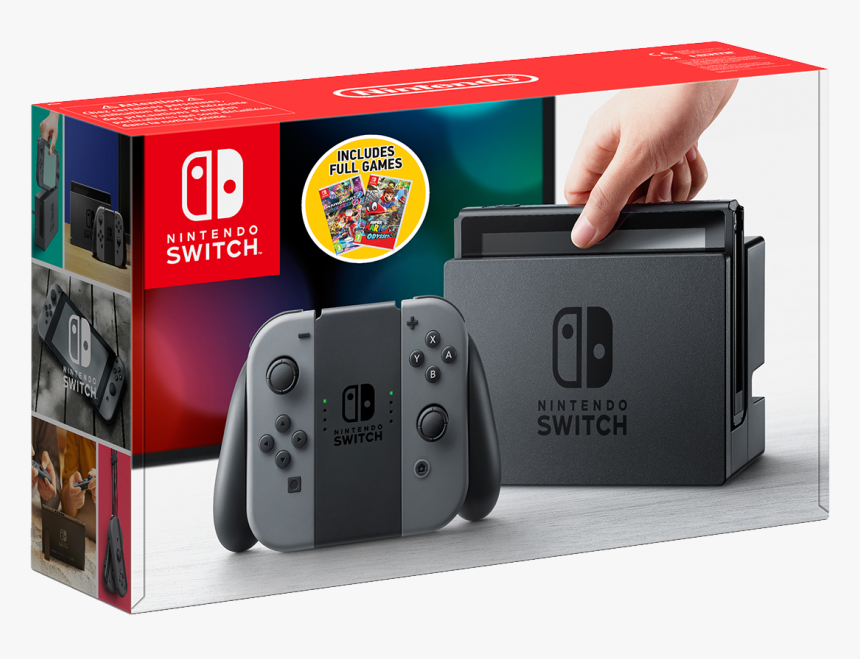 Nintendo Switch Mario Kart 8 Deluxe Super Mario Odyssey, HD Png Download