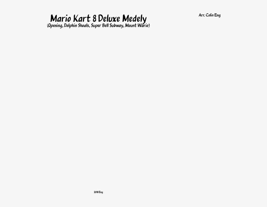 Mario Kart 8 Deluxe Png, Transparent Png