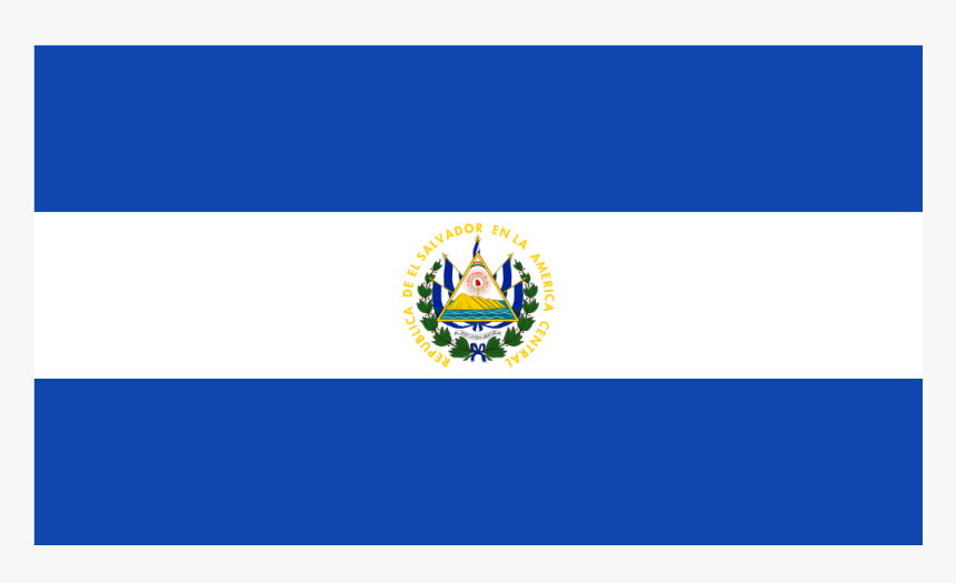Sv El Salvador Flag Icon, HD Png Download