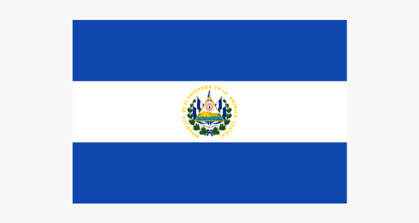 El Salvador Flag Medium, HD Png Download