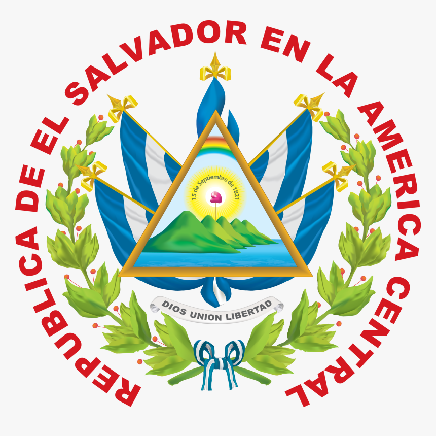 Coats Of Arms Of El Salvador, HD Png Download