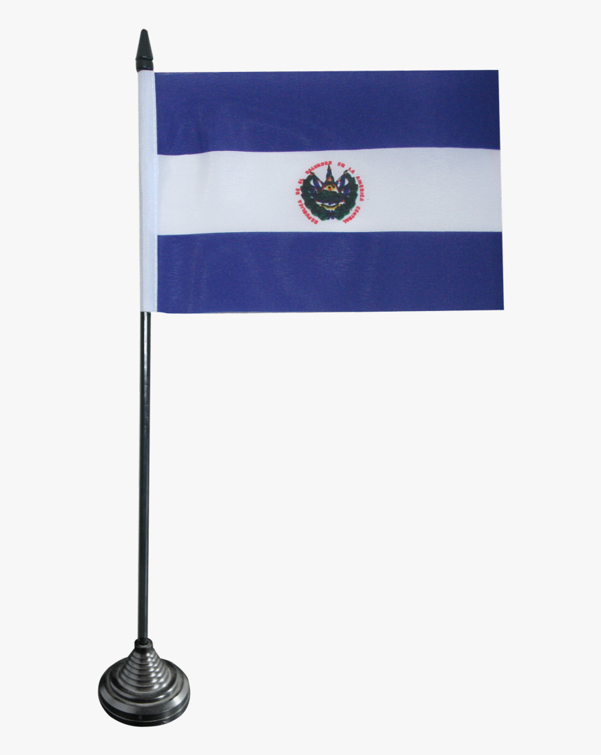 El Salvador Table Flag, HD Png Download