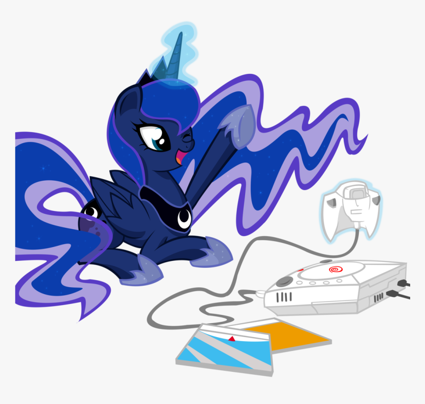 Danmakuman, Gamer Luna, Princess Luna, Safe, Sega Dreamcast, HD Png Download