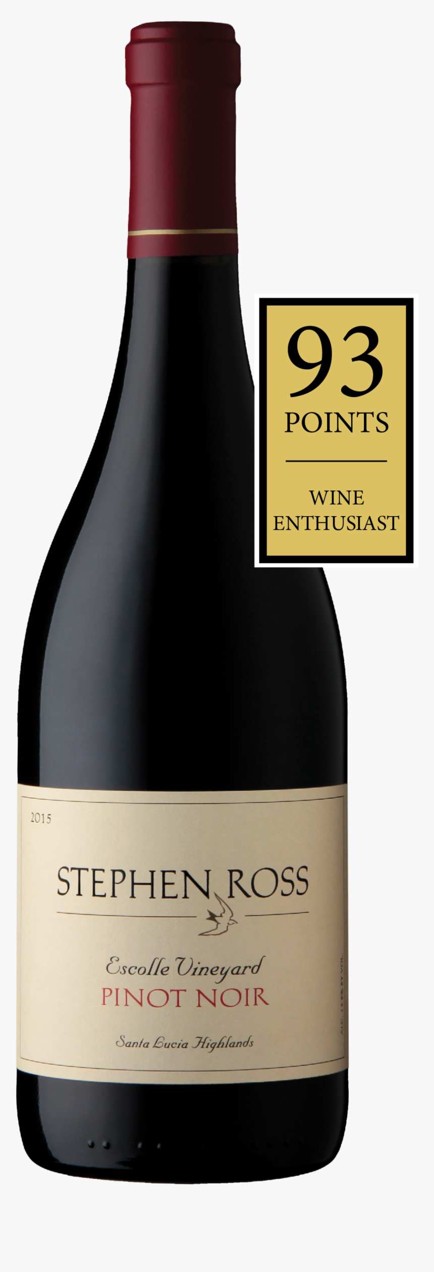2015 Pinot Noir Escolle Vineyard, HD Png Download