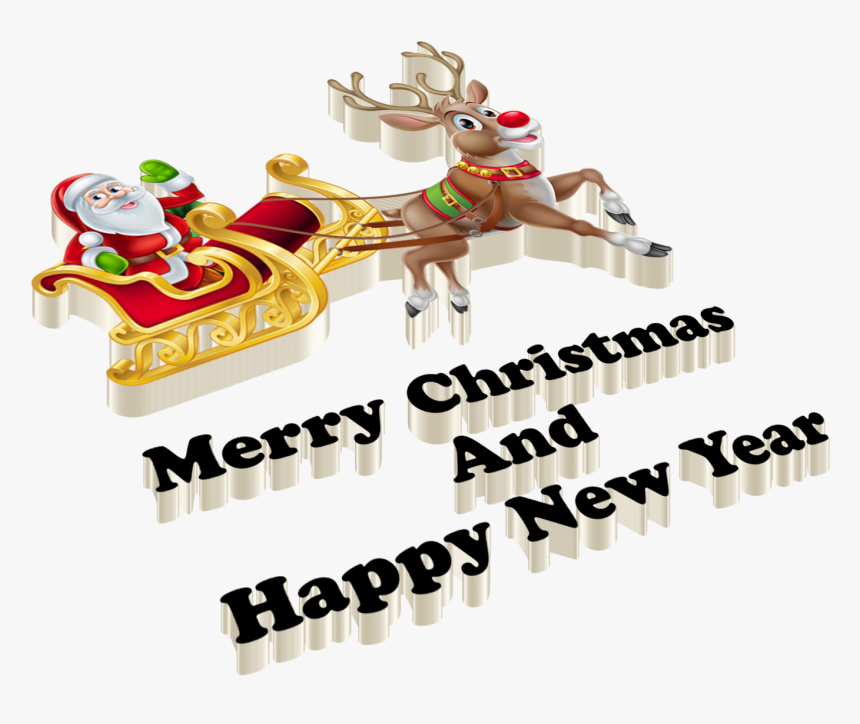 Christmas And New Year Png Free Download, Transparent Png