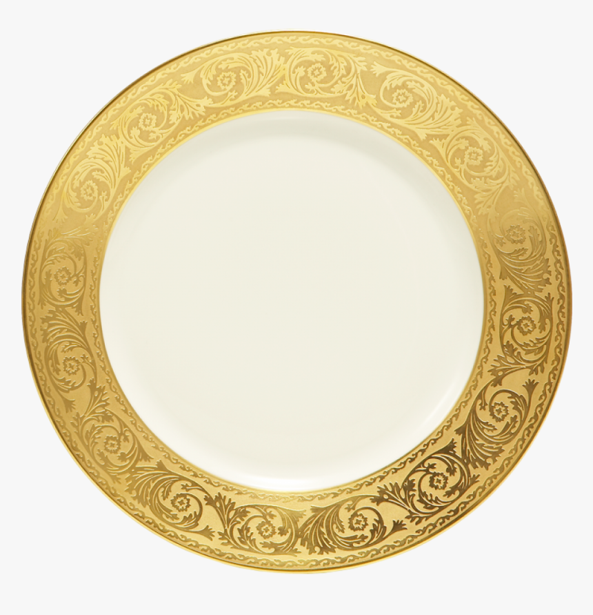 Gold Dinner Plates, HD Png Download