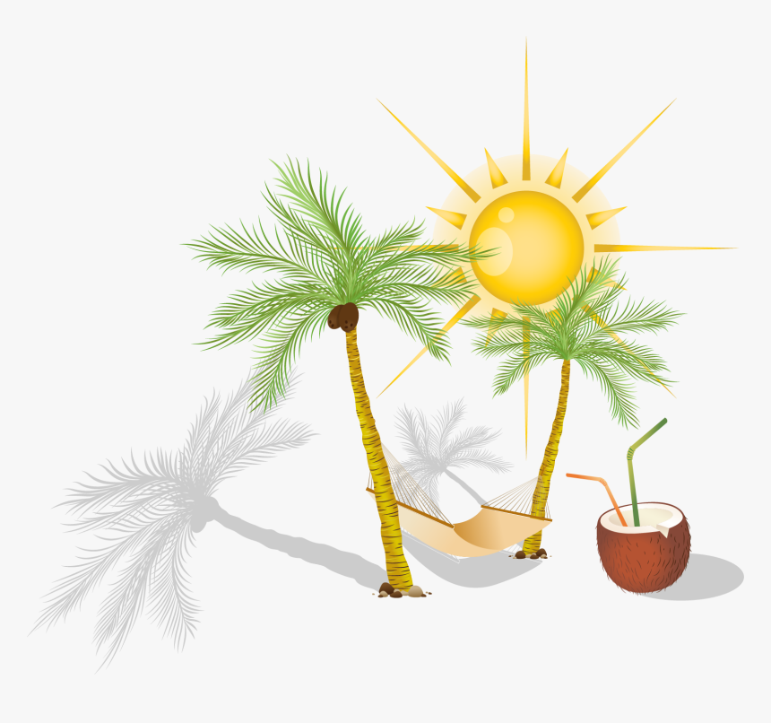 Hammock Arecaceae Clip Art, HD Png Download