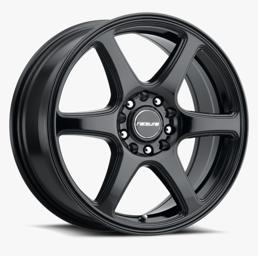Raceline 146b Wheel 5lug Gloss Black 1000, HD Png Download