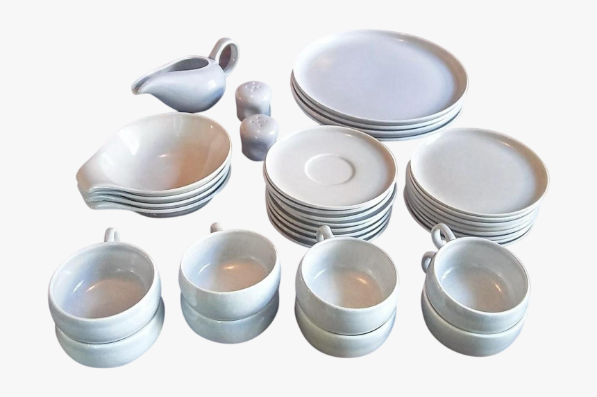 Dinerware Dining Ware Set Black And White Dinner Plates, HD Png Download