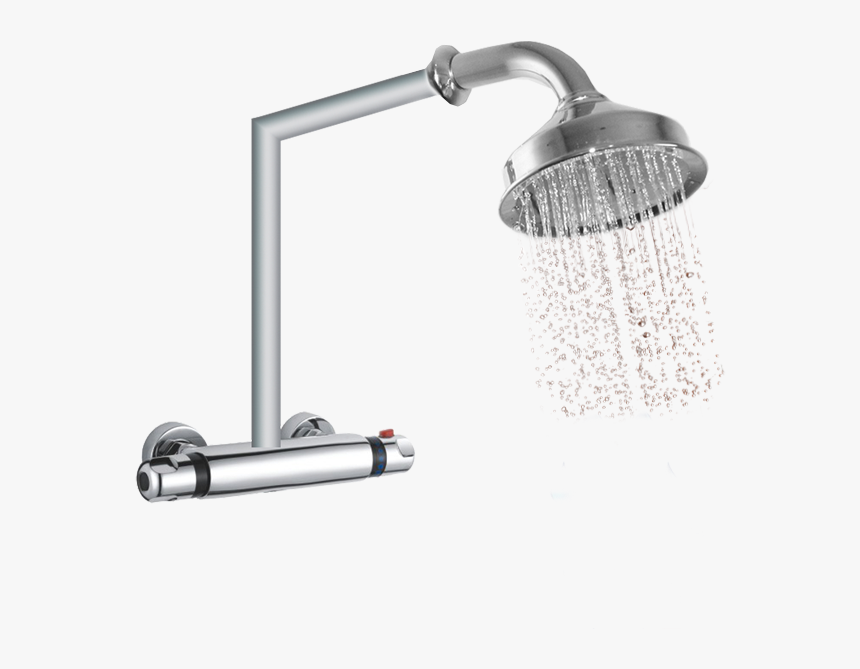 Shower Head Water At 40°c, HD Png Download
