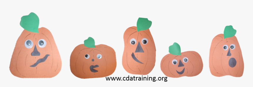Five Little Pumpkins Cut Outs Clipart, HD Png Download