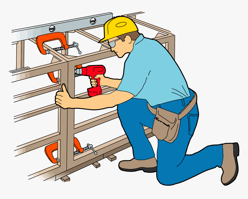 Carpenter Cabinet Work Clipart Png, Transparent Png