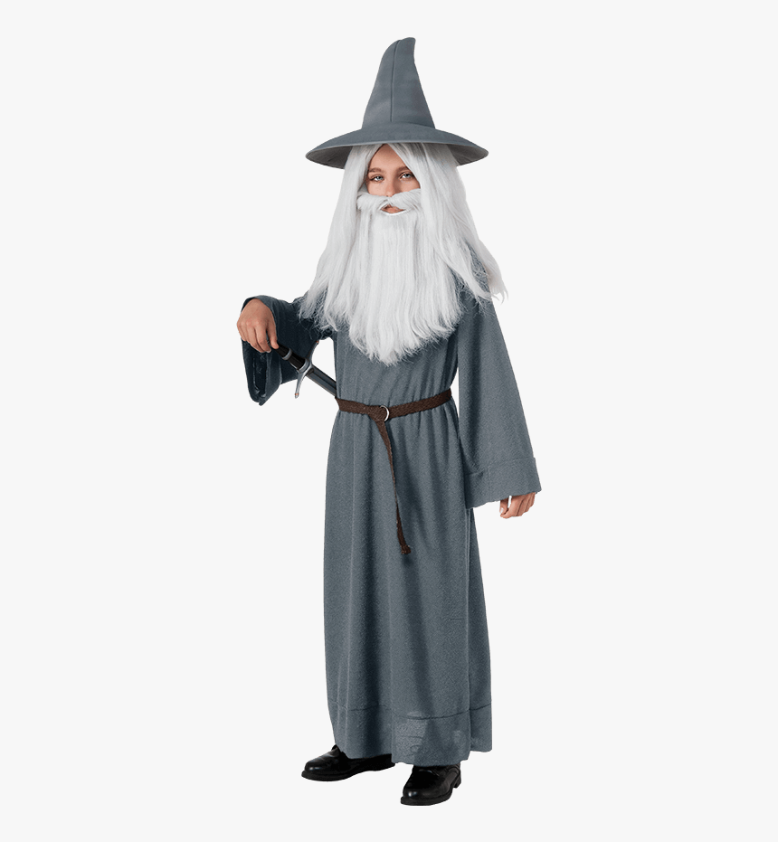 The Hobbit Boys Gandalf Costume, HD Png Download