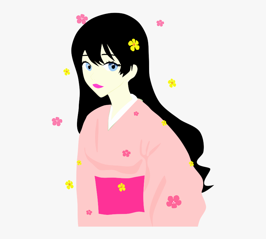 Cute Anime Girl Png, Transparent Png