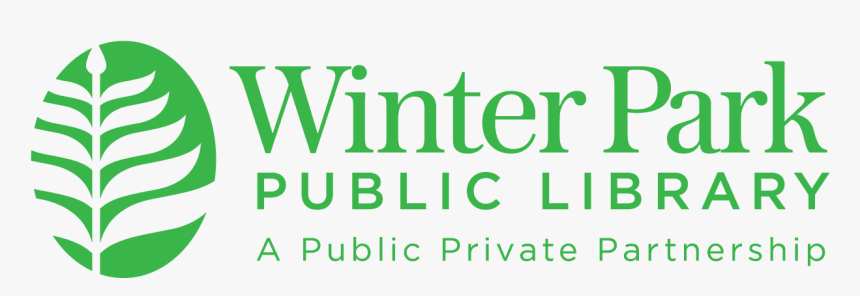 Logo For The Winter Park Public Library With The Tagline, HD Png Download
