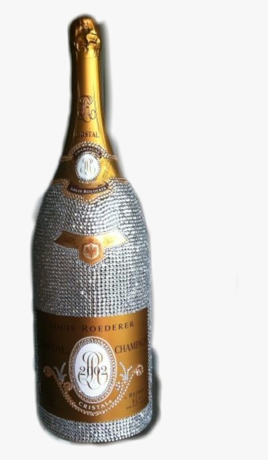 #crustal #champagne #bottle #champagnebottle #bubbles, HD Png Download